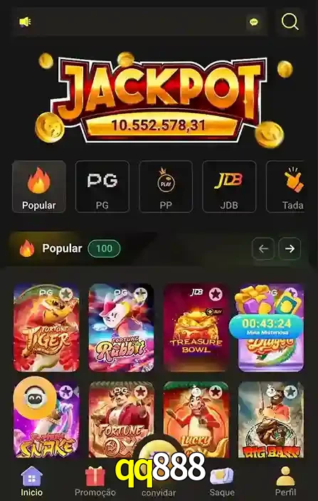 Promoções Especiais no qq888 App